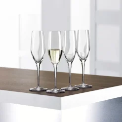 Spiegelau Authentis Champange glass 19cl. 4-pack, clear Transparent Discount