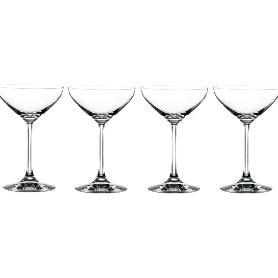 Spiegelau Authentis Dessert-Champagne bowl. 4-pack, clear Transparent Hot