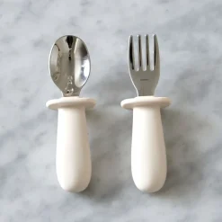 Jack o Juno Baby cutlery set 2 pieces, Cream Beige Best