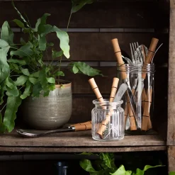 SABRE Paris Bambou fork, natural wood Brown Discount