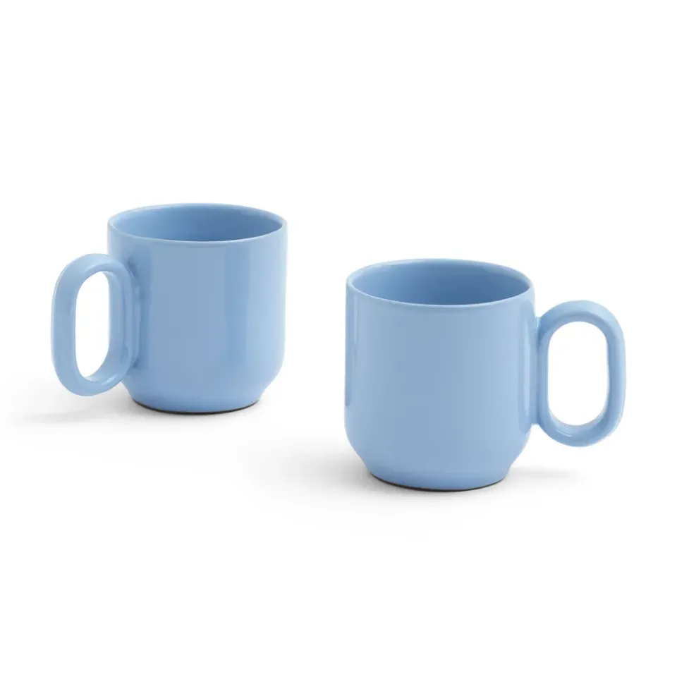 HAY Barro mug 2-pack, Light Blue