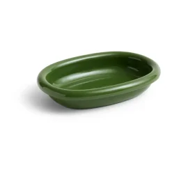 HAY Barro oval serving plate, , small 20x27,5 cm Green Sale