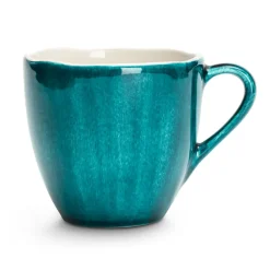 Mateus Basic organic mug 60 cl, Ocean Turquoise