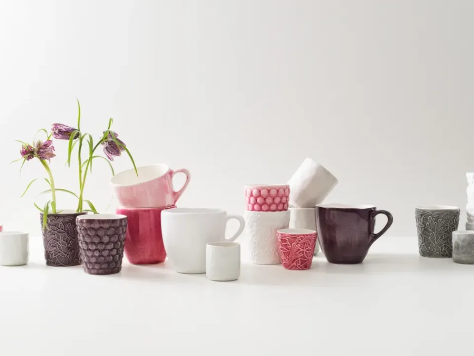 Mateus Basic organic mug 60 cl, Pink Online