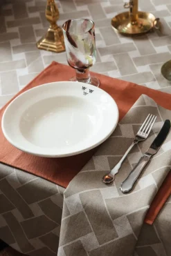 Almedahls Basket XL napkin 45x45 cm 2-pack, Natural taupe Beige Outlet