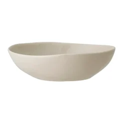 Bloomingville Bea deep plate Ø21 cm, Nature Beige