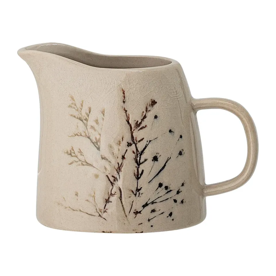 Bloomingville Bea Milk Jug 0.25 L, Nature Beige New