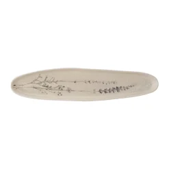 Bloomingville Bea serving platter 8x35.5 cm, Nature Beige Best