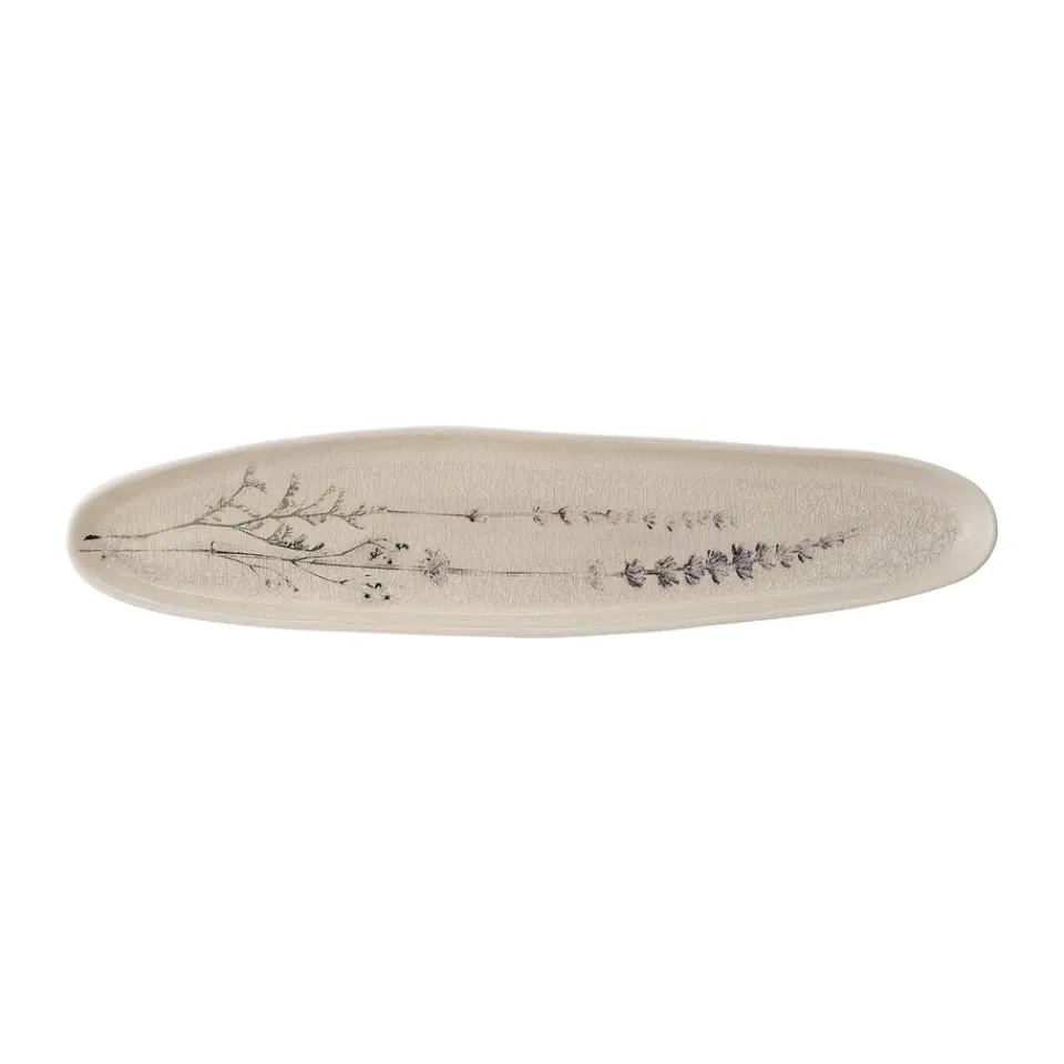 Bloomingville Bea serving platter 8x35.5 cm, Nature Beige Best