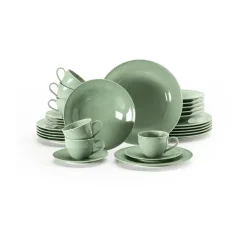 Seltmann Weiden Beat service set 30 pieces, Green Clearance