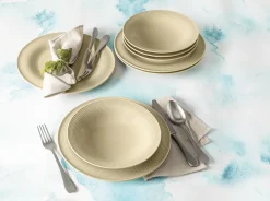 Seltmann Weiden Beat service set 12 pieces, Sand Beige New