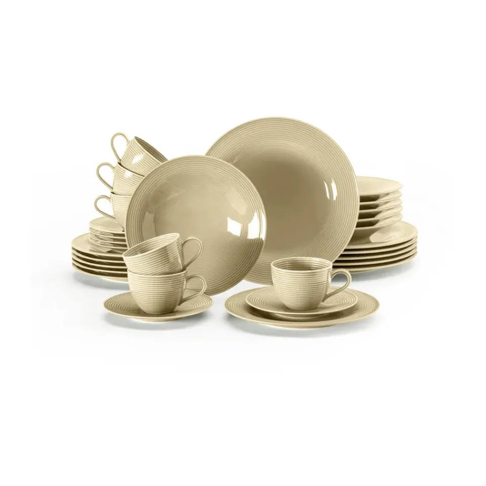 Seltmann Weiden Beat service set 30 pieces, Sand Beige