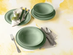 Seltmann Weiden Beat service set 12 pieces, Green Discount