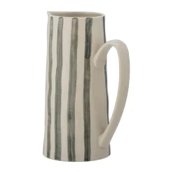 Bloomingville Begonia pot stoneware 23.5 cm, Green Outlet