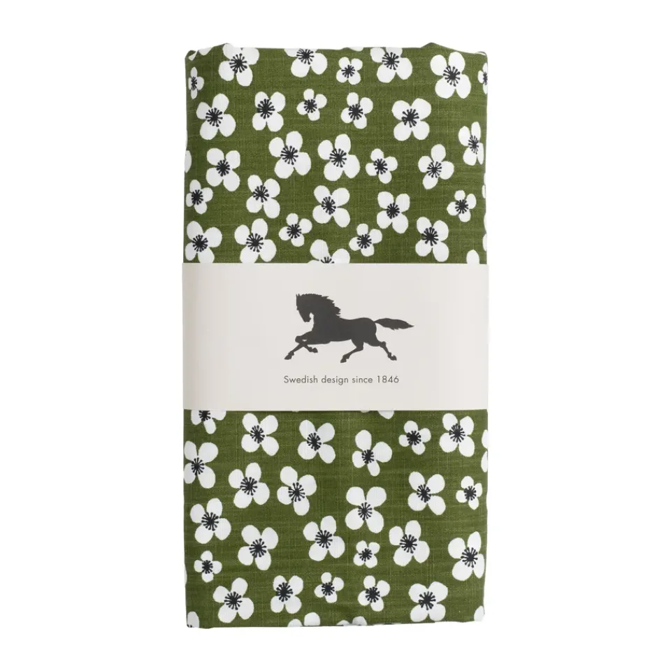 Almedahls Belle Amie oilcloth, Dark , 145x220 cm Green Best