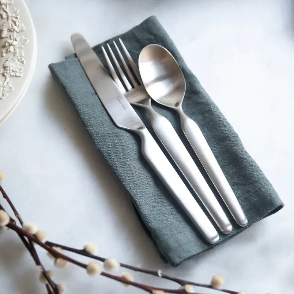 Robert Welch Bergen tablespoon matte, stainless steel Silver-coloured Online