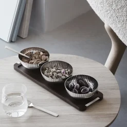 Georg Jensen Bernadotte bowl set, 4 pieces Silver-coloured