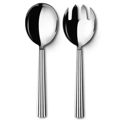 Georg Jensen Bernadotte serving set, 2 pieces Silver-coloured Outlet