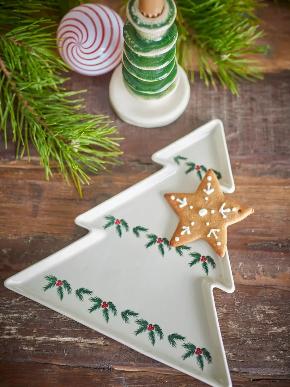 Bloomingville Berry serving platter, White Clearance