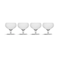 Sagaform Billi champagne coupe 30 cl, 4-pack Transparent Hot