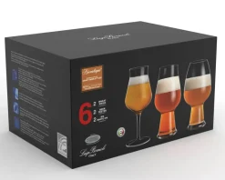 Luigi Bormioli Birrateque Beer glass set 3x2-pack, 78 cl Transparent Sale