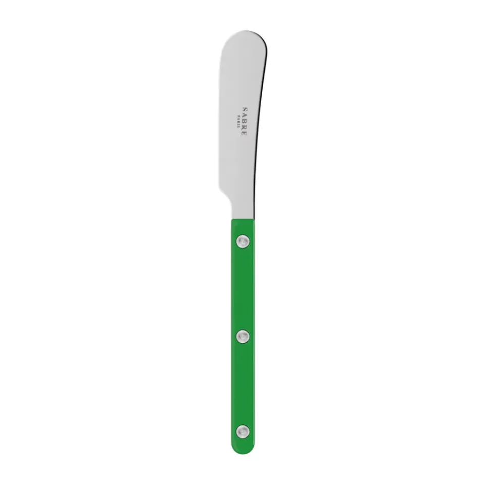 SABRE Paris Bistrot solid butter spreader 14 cm, Garden Green Hot
