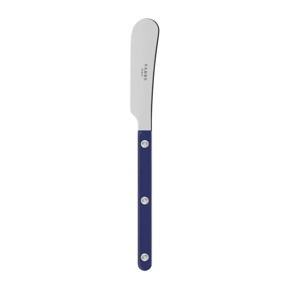 SABRE Paris Bistrot solid butter spreader 14 cm, Navy Blue Discount