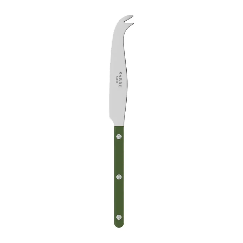 SABRE Paris Bistrot solid cheese knife 24 cm, Green Clearance