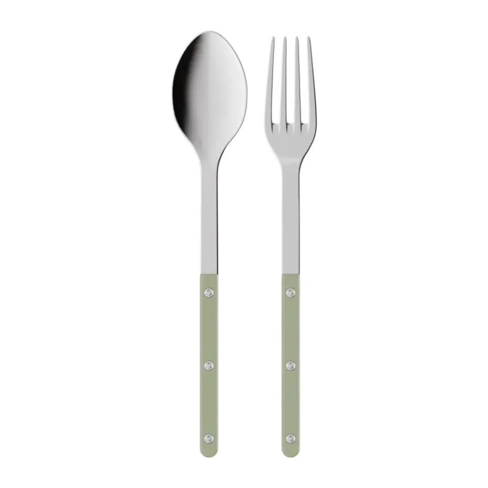 SABRE Paris Bistrot solid serving cutlery, 2 pieces, Asparagus Green Online