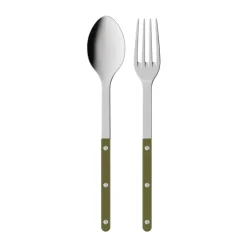 SABRE Paris Bistrot solid serving cutlery, 2 pieces, fern Green Clearance