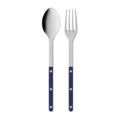 SABRE Paris Bistrot solid serving cutlery, 2 pieces, Navy Blue Online