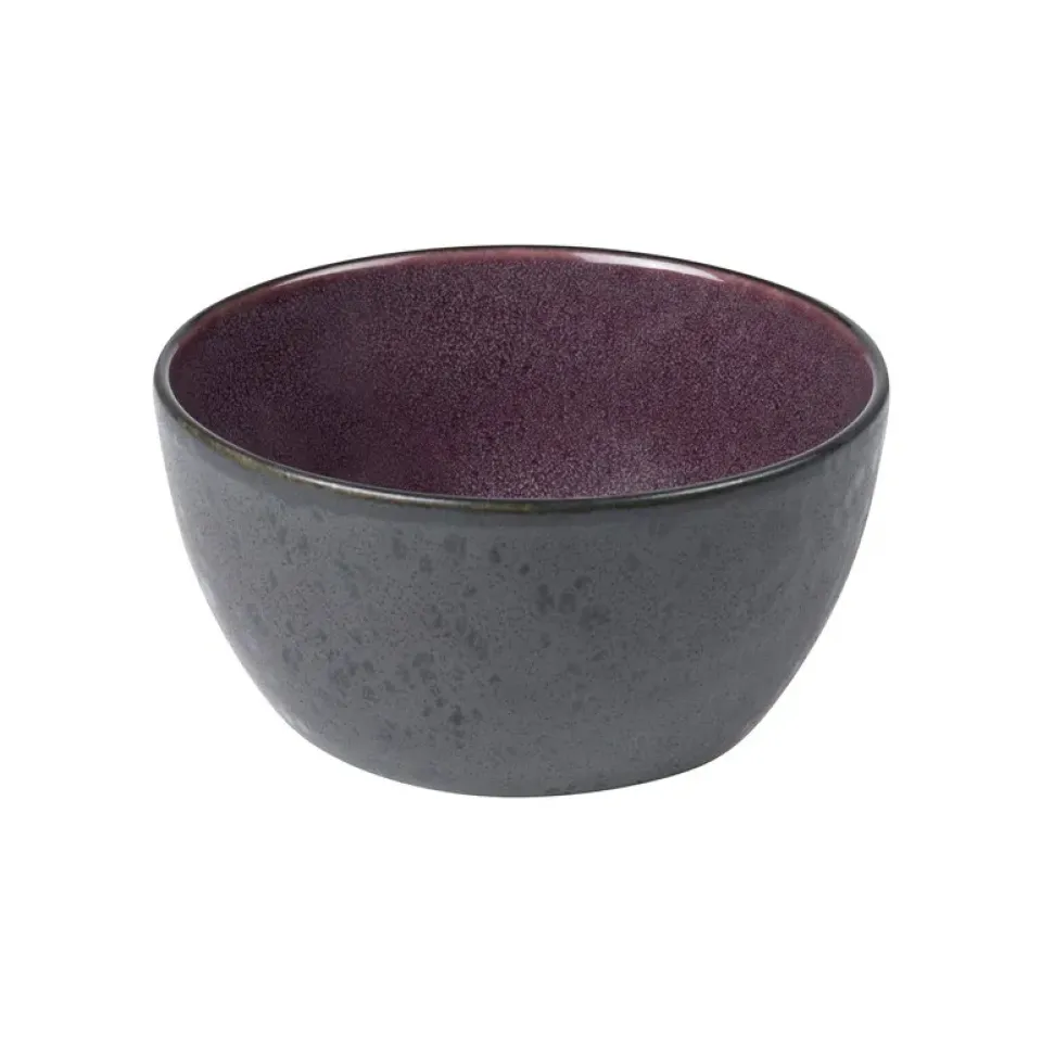 Bitz bowl Ø 12 cm black, Black-purple PurpleBlack Clearance