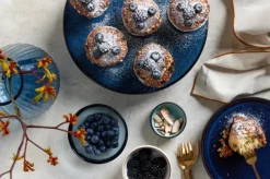 Bitz cake dish on foot Ø30 cm, Dark Blue Sale