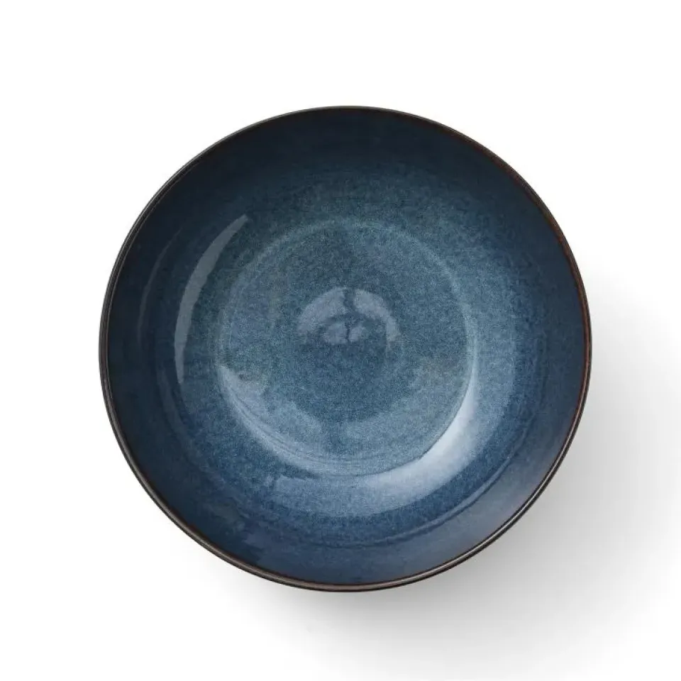 Bitz salad bowl Ø30 cm, Black-dark blue BlueBlack