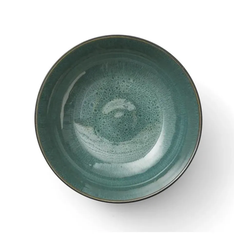 Bitz salad bowl Ø30 cm, Black-green GreenBlack Discount