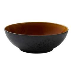 Bitz salad bowl Ø30 cm, Black-amber BrownBlack Online
