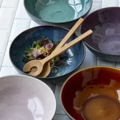 Bitz salad cutlery oak, Oak Brown Best