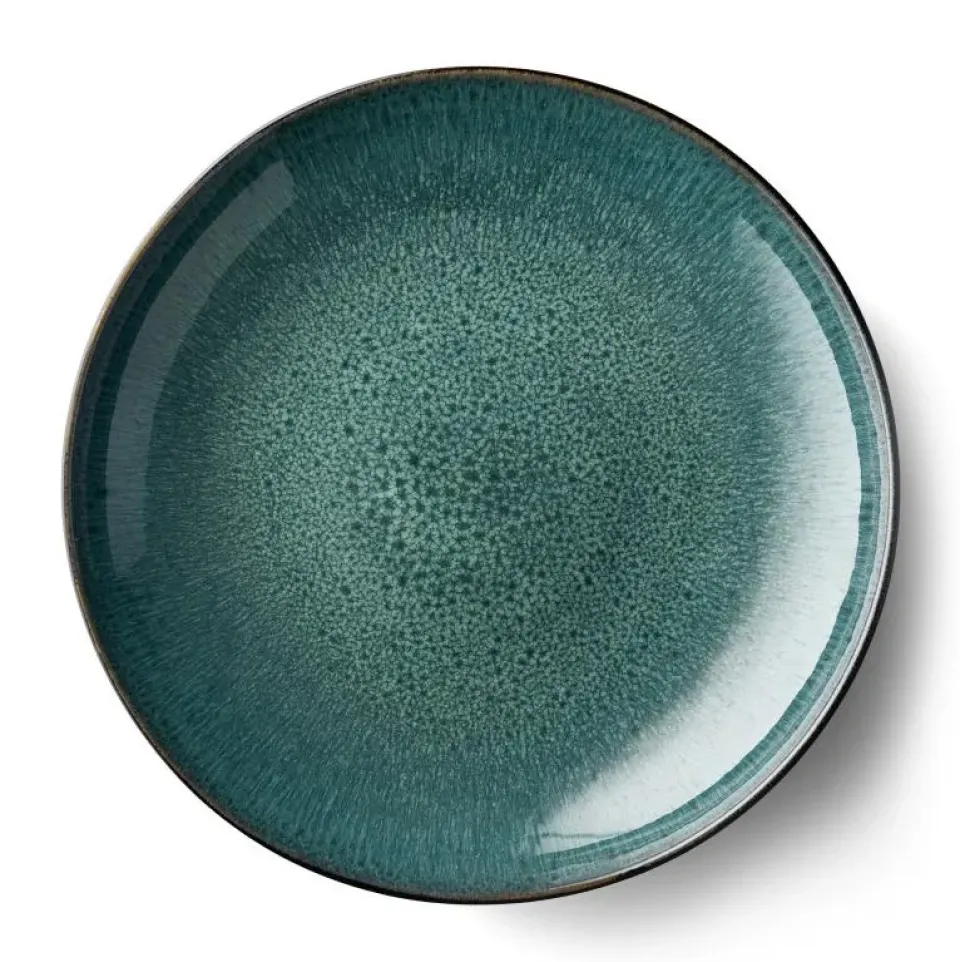 Bitz serving dish Ø40 cm black, Black-green GreenBlack