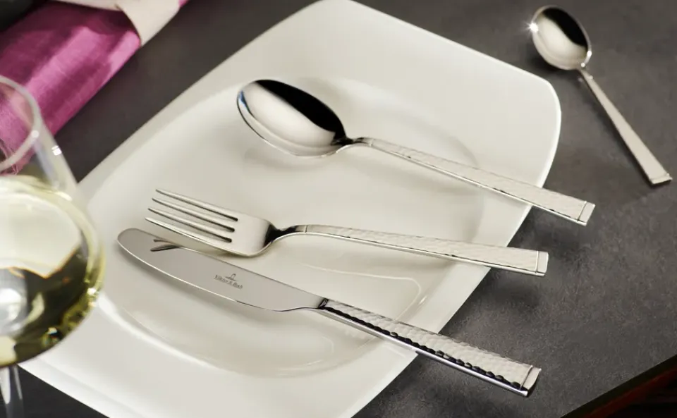 Villeroy & Boch Blacksmith cutlery 24 pieces, Stainless steel Silver-coloured Discount