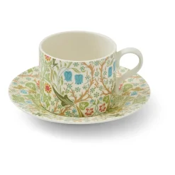 Spode Blackthorn teacup with saucer 28 cl, Multi