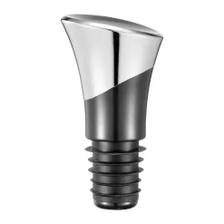 Dorre Bliss bottle sealer, Chrome-black Silver-colouredBlack Clearance