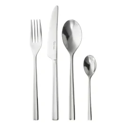Robert Welch Blockley cutlery smooth, 24 pieces Silver-coloured Best