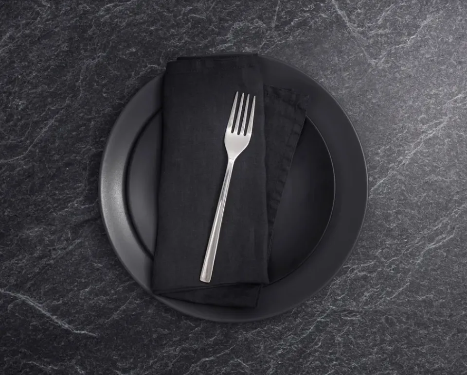 Robert Welch Blockley starter fork smooth, Stainless steel Silver-coloured