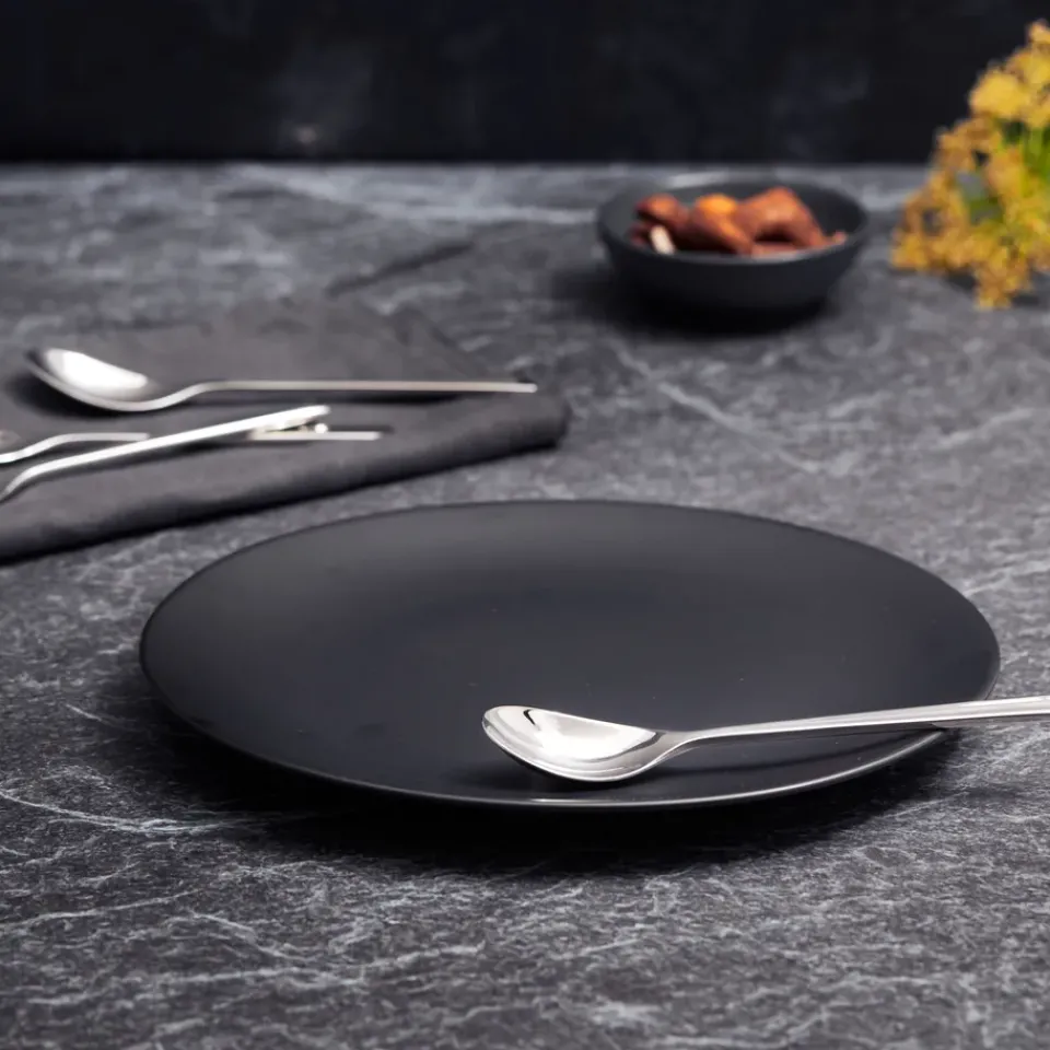 Robert Welch Blockley teaspoon smooth, Stainless steel Silver-coloured New