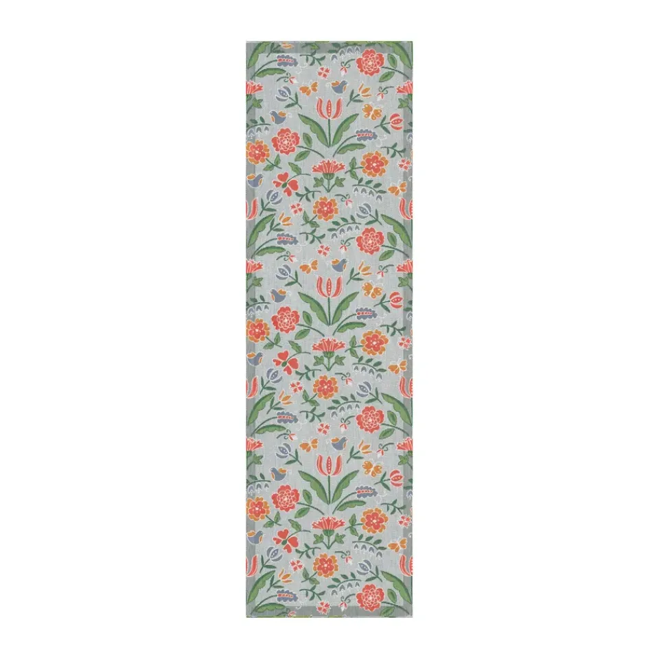 Ekelund Linneväveri Blomglänta table runner 35x120 cm, Multi Best