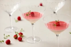 Blomsterbergs dessert glass 430 ml 4-pack, Glass Transparent Discount