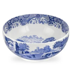 Spode Italian round bowl, 27.5 cm/ 10.75 inch Blue Discount