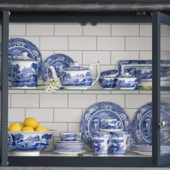 Spode Italian round bowl, 27.5 cm/ 10.75 inch Blue Discount