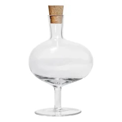 Kosta Boda Bod bottle 230 mm, Clear Transparent Clearance