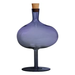 Kosta Boda Bod bottle 295 mm, Midnight Blue Hot